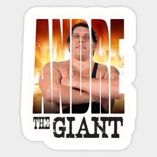 Legend memory andre the giant Sticker